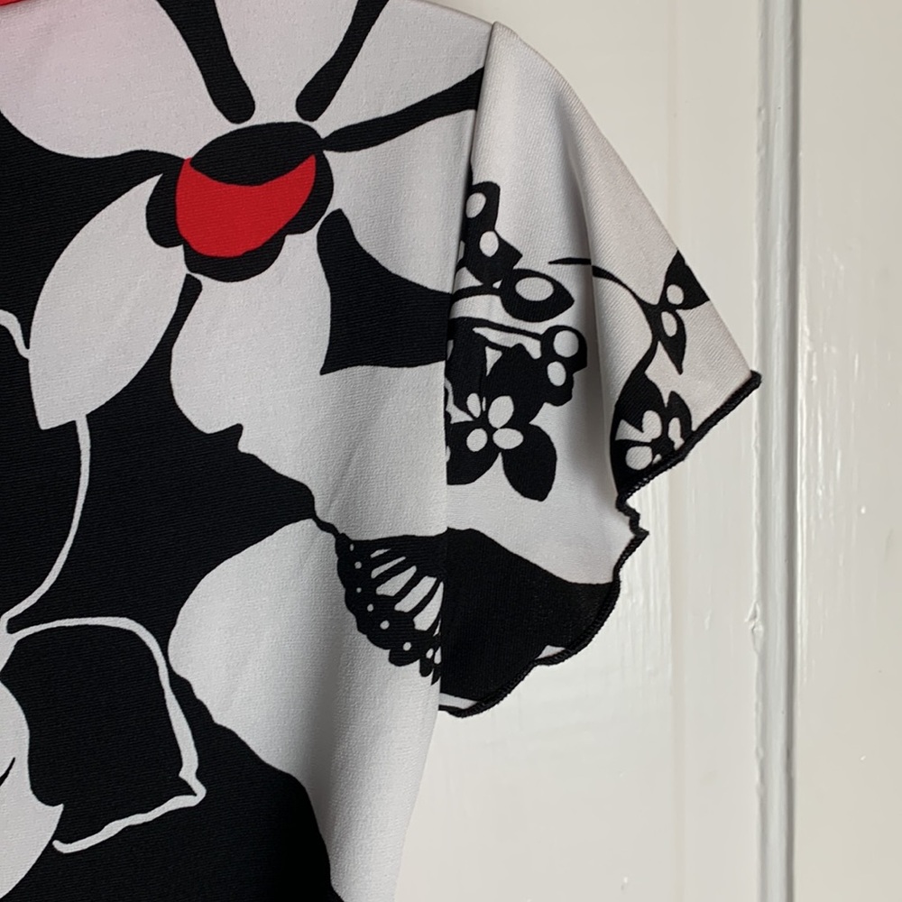 By Choice Floral Blouse Size M - Picture 7 of 9